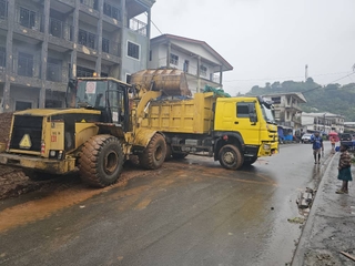 Temporal Highway Road Repair Completed